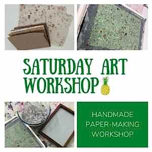 Handmade paper-making